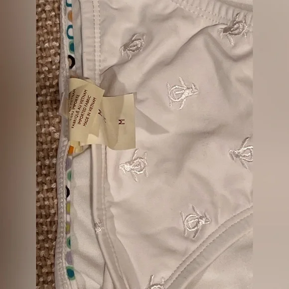 🆕 Original Penguin white bikini M/L - NWT - Picture 2 of 5